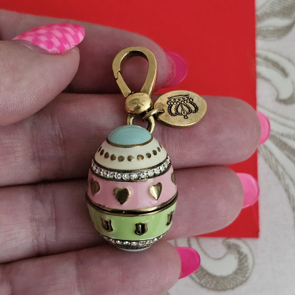 Juicy couture Easter egg charm
